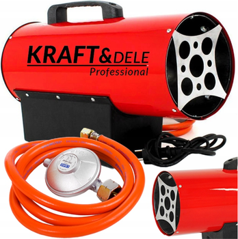Газовая тепловая пушка Kraft Dele 15кВт KD11703 Германия TMT