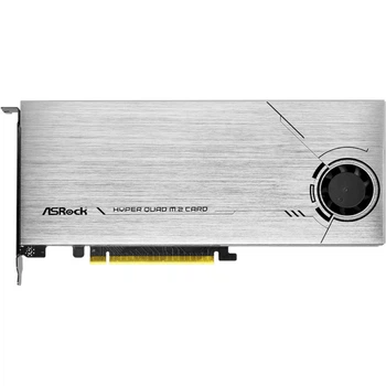 Адаптер для накопичувачів ASROCK Hyper Quad M.2 Card PCIe x16
