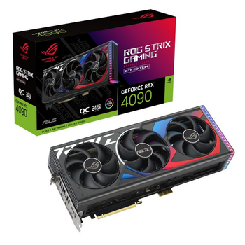 Видеокарта RTX 4090 24GB GDDR6X ROG Strix Gaming BTF OC Asus (ROG-STRIX-RTX4090-O24G-BTF-GAMING)