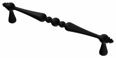 Меблева ручка Ozkardesler Metal 128 мм EZGI Чорна (5620-012)