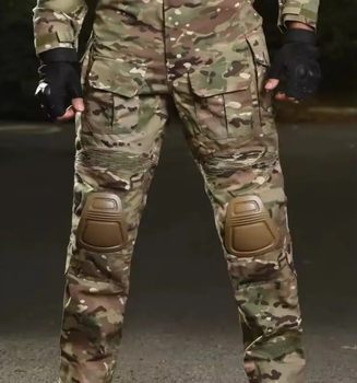 Бойові тактичні штані G3 Tactical Pants Multicam з наколінниками KT6008406 розмір M