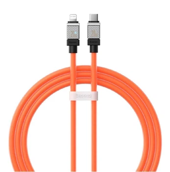 Кабель BASEUS CoolPlay Series Fast Charging Cable Type-C to iP 20W 1м Orange (CAKW000007)