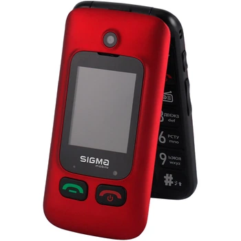 Мобильный телефон Sigma mobile Comfort 50 Shell Duo Red (4827798212516) UA-UCRF [18580]