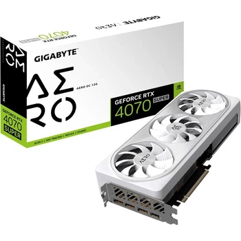 Видеокарта Gigabyte GeForce RTX 4070 SUPER AERO OC 12GB GDDR6X (GV-N407SAERO OC-12GD) [110618]