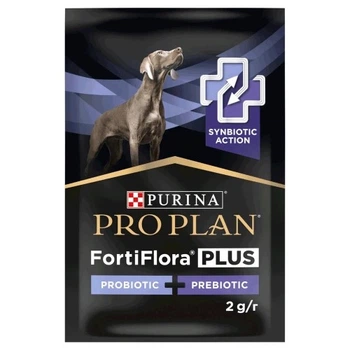Пробиотик ProPlan FortiFlora Plus для взрослых собак и щенков для поддержания микрофлоры ЖКТ 2 г (8445290504937)