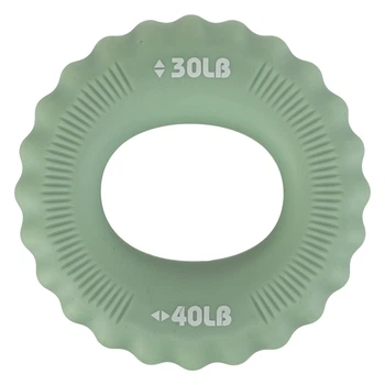 Эспандер кистевой кольцо с двойной нагрузкой SP-Sport 0647 нагрузка 30-40LB Green