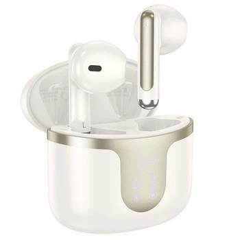Наушники HOCO EQ7 TWS headset |BT5.3, 40/300mAh, 7h| Milky white