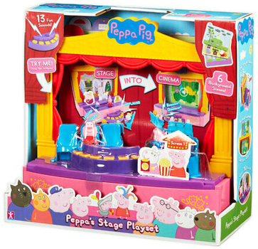 Zestaw zabawek Tm Toys Świnka Peppa Scena teatralna (5029736069643)