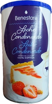 Згущене молоко Benestare Leche Condensada Desnatada незбиране 8 відсоткове 1000г