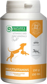 Мультивитаминная добавка к корму для собак Nature's Protection Multivitamins 150 таблеток (CAN63295)