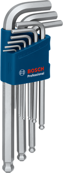 Набор шестигранных ключей Bosch 1.5-10 мм 9 шт (1600A01TH5)