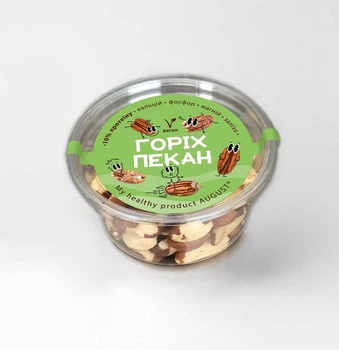 Орех пекан Box 180г My healthy product AUGUST