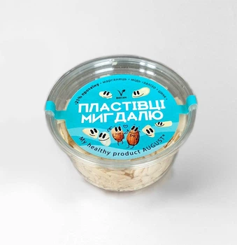 Хлопья миндаля Box 150г My healthy product AUGUST