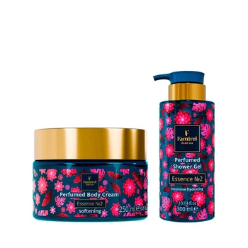 Набор Famirel Softening Essence: крем для лица, гель для душа (085403, 085458)