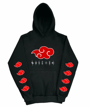 Худі аніме "Наруто. Ітачі. Акацукі" XS Чорна (narutohoodie-00-001-XS)