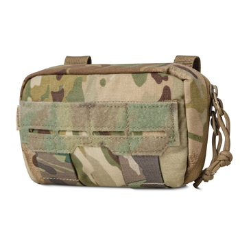 Нагрудний адмін підсумок. Ukrarmor Cordura 500D. Кріплення Molle. Мультикам 18×10×3 см