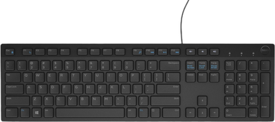 Клавіатура дротова Dell KB216 USB UK Layout (580-ADGV)