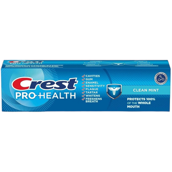 Отбеливающая зубная паста для чувствительных зубов Crest Pro-Health Clean Mint 121 г