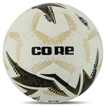 Мяч для футбола CORE PROF FB-8458 Белый-золотой (размер 5)