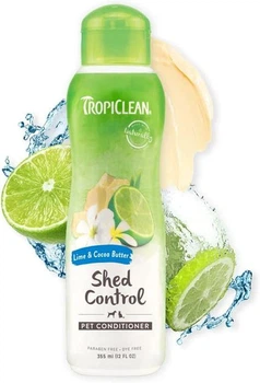 Кондиціонер для котів та собак TropiClean «Lime & Cocoa Butter» (Лайм та масло какао) 355 мл