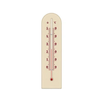 Термометр комнатный 19.6 см 0°C до +50°C деревянный