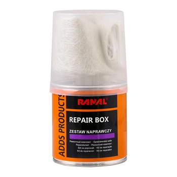Ремнабор смола и стекловолокно Ranal Repair Box 250г