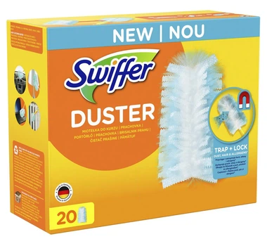 Змінні насадки для щітки-магніту для збирання пилу Swiffer Duster, 20 штук