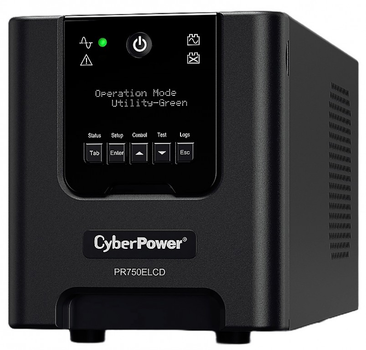 ДБЖ CyberPower Professional Tower Series PR750ELCDGR 675Вт/750ВА