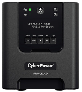 ИБП CyberPower Professional Tower Series PR750ELCDGR 675Вт/750ВА