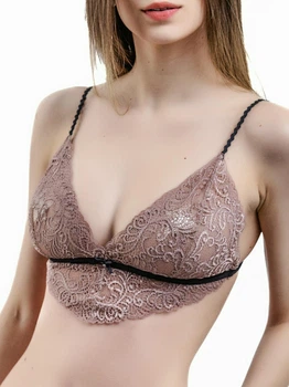 Бюстгальтер женский кружевной мягкая чашка Felisiya Lingerie Капучино 2001-1260/170 Оne size