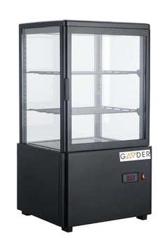 Кондитерская витрина XC-58-L настольная GOODER черная