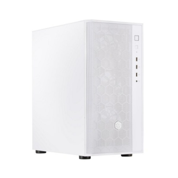 Корпус SilverStone FARA FAR1W-G-V2 без БЖ 2xUSB3.0 1xUSB2.0 1x120mm Black fan TG Side Panel ATX White