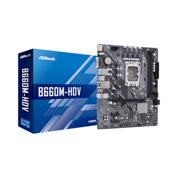 Материнська плата s1700 ASRock B660M-HDV MicroATX Intel B660 2x DDR4