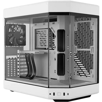 Корпус Hyte Y60 White Mid-Tower E-ATX ATX Micro-ATX и Mini-ITX PC Case with PCIE 4.0 cable includ