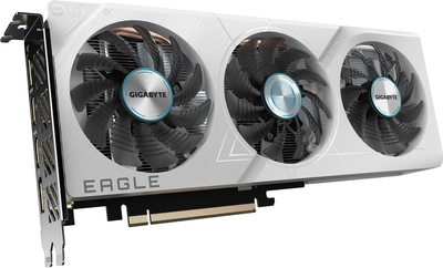 Відеокарта Gigabyte PCI-Ex GeForce RTX 4060 Eagle OC ICE 8GB GDDR6 (128bit) (2505/17000) (2 x HDMI 2 x DisplayPort) (GV-N4060EAGLEOC ICE-8GD)