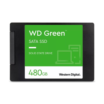Накопичувач SSD 2.5" Western DigitalGreen.480GBNAND: 3D NAND TLC (Western DigitalS480G3G0A)