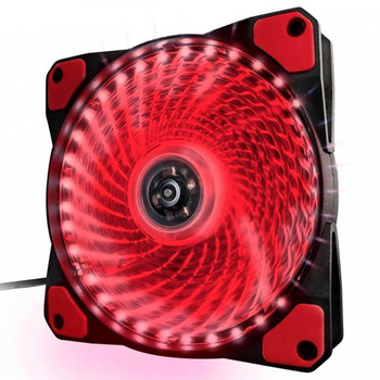 Кулер для корпусу Frime Iris Led Fan 33Led Red (FLF-HB120R33)