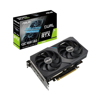 Відеокарта ASUS GeForce RTX 3060 12GB GDDR6 DUAL OC V2 LHR (90YV0GB2-M0NA10)
