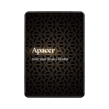Накопичувач SSD 2.5" Apacer AS340X 120GB SATAIII 3D NAND (AP120GAS340XC-1)