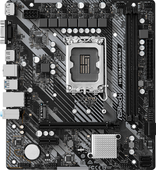 Материнська плата ASRock H610M-HDV/M.2 R2.0 s1700 H610 2xDDR4 M.2 HDMI DP VGA mATX