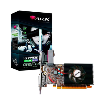 Відеокарта AFOX Geforce GT730 4GB DDR3 128Bit DVI-HDMI-VGA Low profile