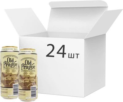 Old Prague Wheat Beer Unfiltered світле нефільтроване 0,5 л × 24