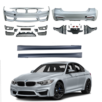 Комплект обвісу M3 стиль BMW 3 Series F30 2012-2018 (передній / задній бампер, пороги) ПІД ПАРКТРОННИКИ 1234 upgrade для BMW 3 series F30 2012-2018 (8473)