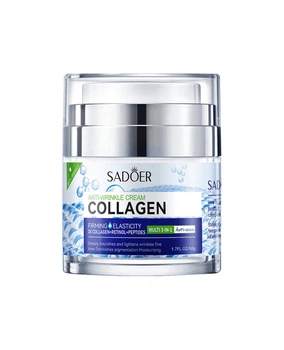 Омолоджуючий крем с колагеном, ретинолом та пептидами Sadoer Collagen Anti-Wrinkle Cream