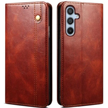 Чехол-книжка с кармашками UniCase Leather Wallet для Samsung Galaxy A16 (A165) - Brown