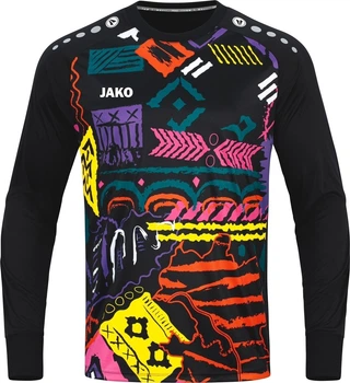Вратарская кофта джерси детская Jako TROPICANA разноцветная 164 см 8911-620