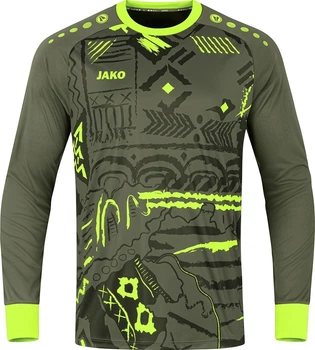 Вратарская кофта джерси Jako TROPICANA хаки S 8911-231