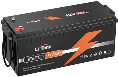 Акумуляторна батарея Litime LiFePO4 12V 200Ah (YT38301)
