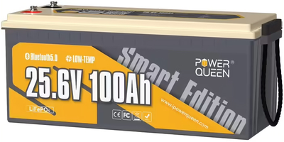 Аккумуляторная батарея Power Queen LiFePO4 24V 100Ah (YT38300)