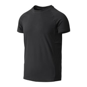 Термоактивная тактическая футболка Helikon-Tex Functional T-shirt - Quickly Dry - M Black (TS-FUN-QD-01-B04)